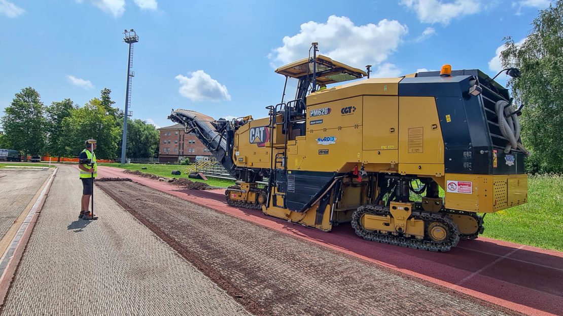 ASFALTATURA PISTA DI ATLETICA DI IVREA