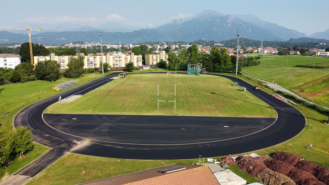 ASFALTATURA PISTA DI ATLETICA DI IVREA